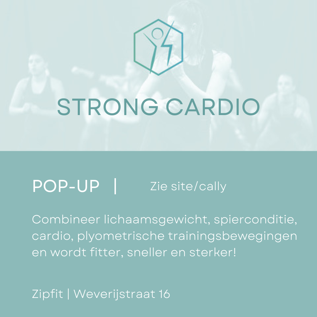 Flyer strength en cardio instagram post square